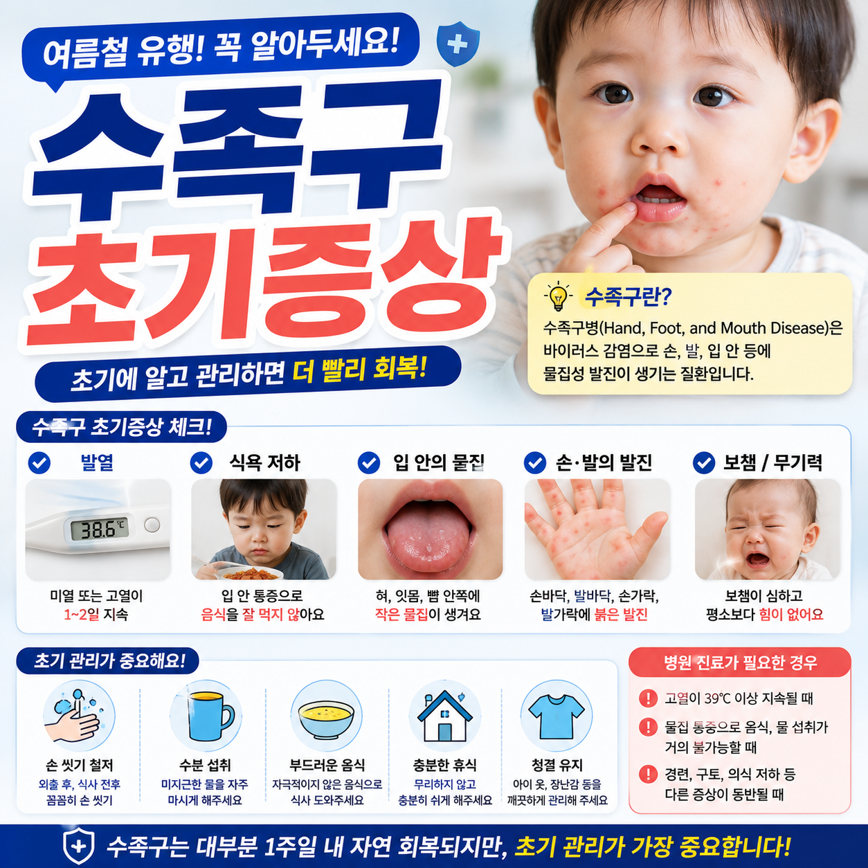 수족구 초기증상