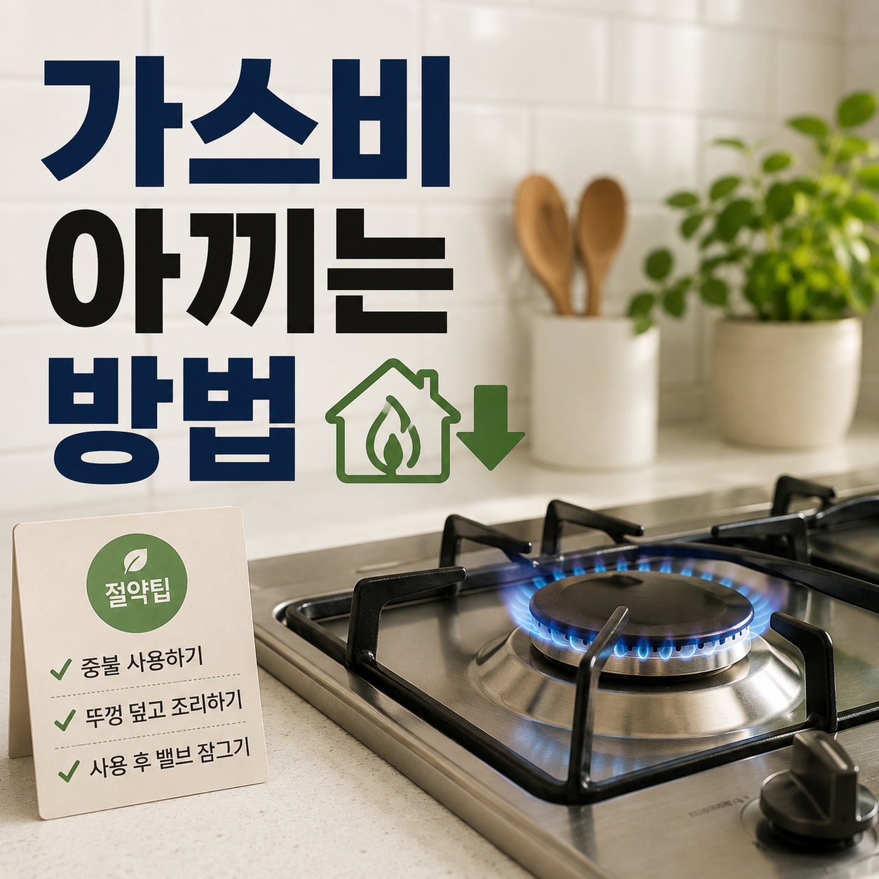 가스비 아끼는 방법